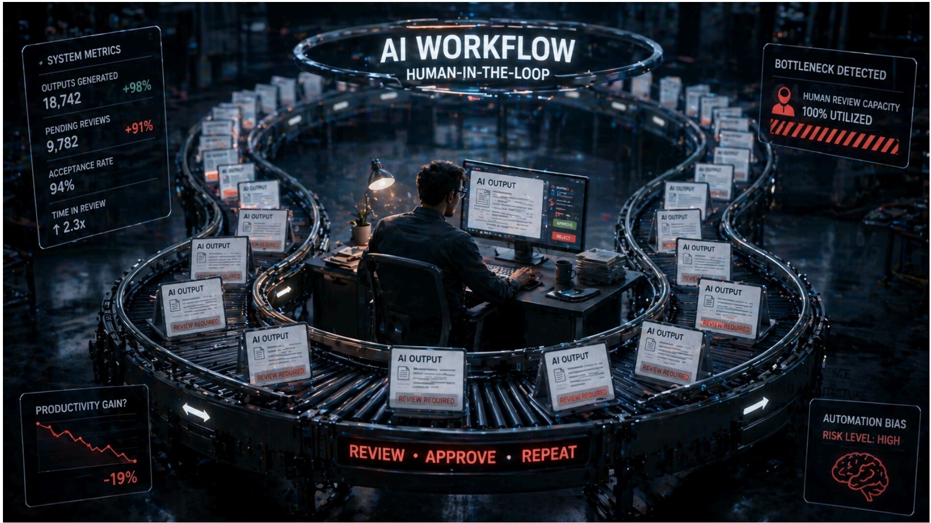The Human-in-the-Loop Trap: Why Over-Relying on AI Oversight Is Quietly Killing Startup Productivity